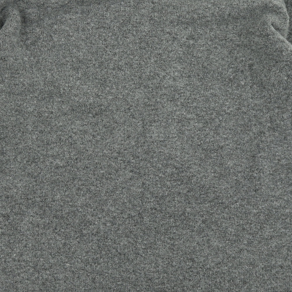 F&F Womens Grey  Knit Pullover Jumper Size 12
