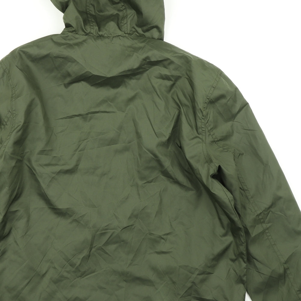 George Mens Green   Rain Coat Coat Size M