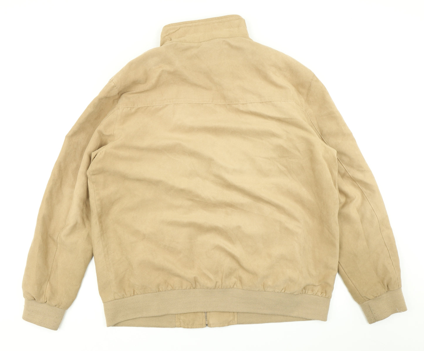 Greenwoods Mens Brown   Bomber Jacket Jacket Size XL