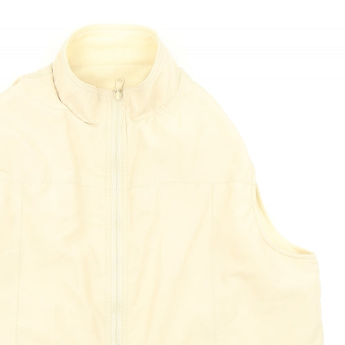Bonmarché Womens Beige   Gilet Coat Size L
