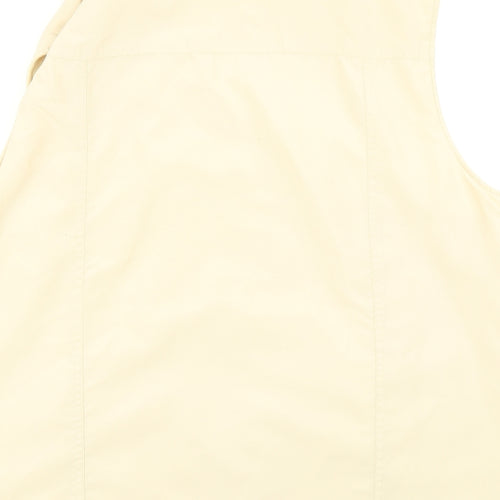 Bonmarché Womens Beige   Gilet Coat Size L