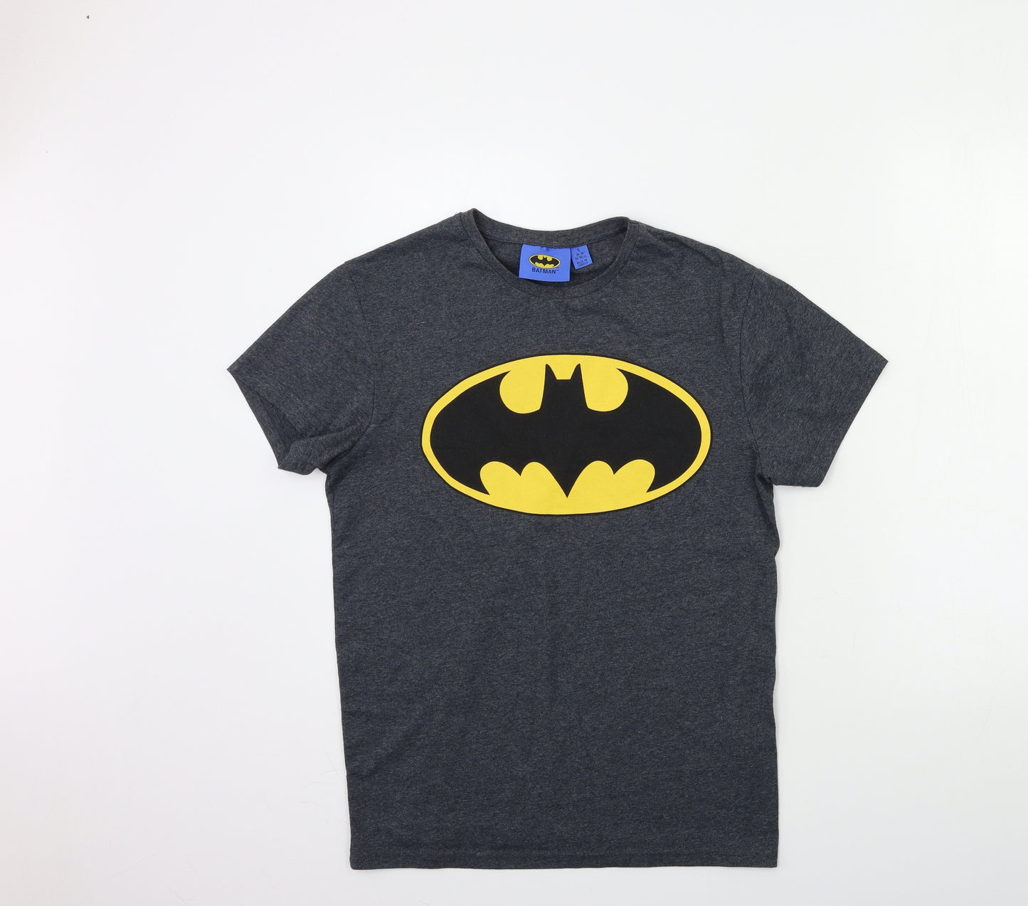 Batman Mens Grey    T-Shirt Size XS