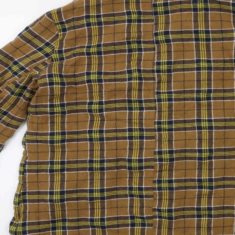 In the Style Womens Brown Check  Jacket Blazer Size 10