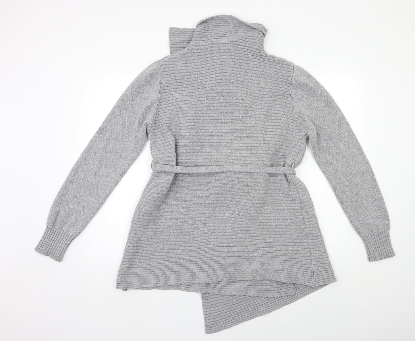 JoJo Maman Bébé Womens Grey  Knit Cardigan Jumper Size M