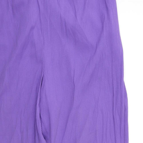 Being Casual Womens Purple   Trousers  Size 16 L27 in