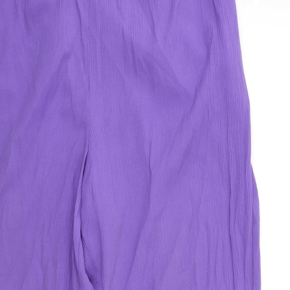 Being Casual Womens Purple   Trousers  Size 16 L27 in
