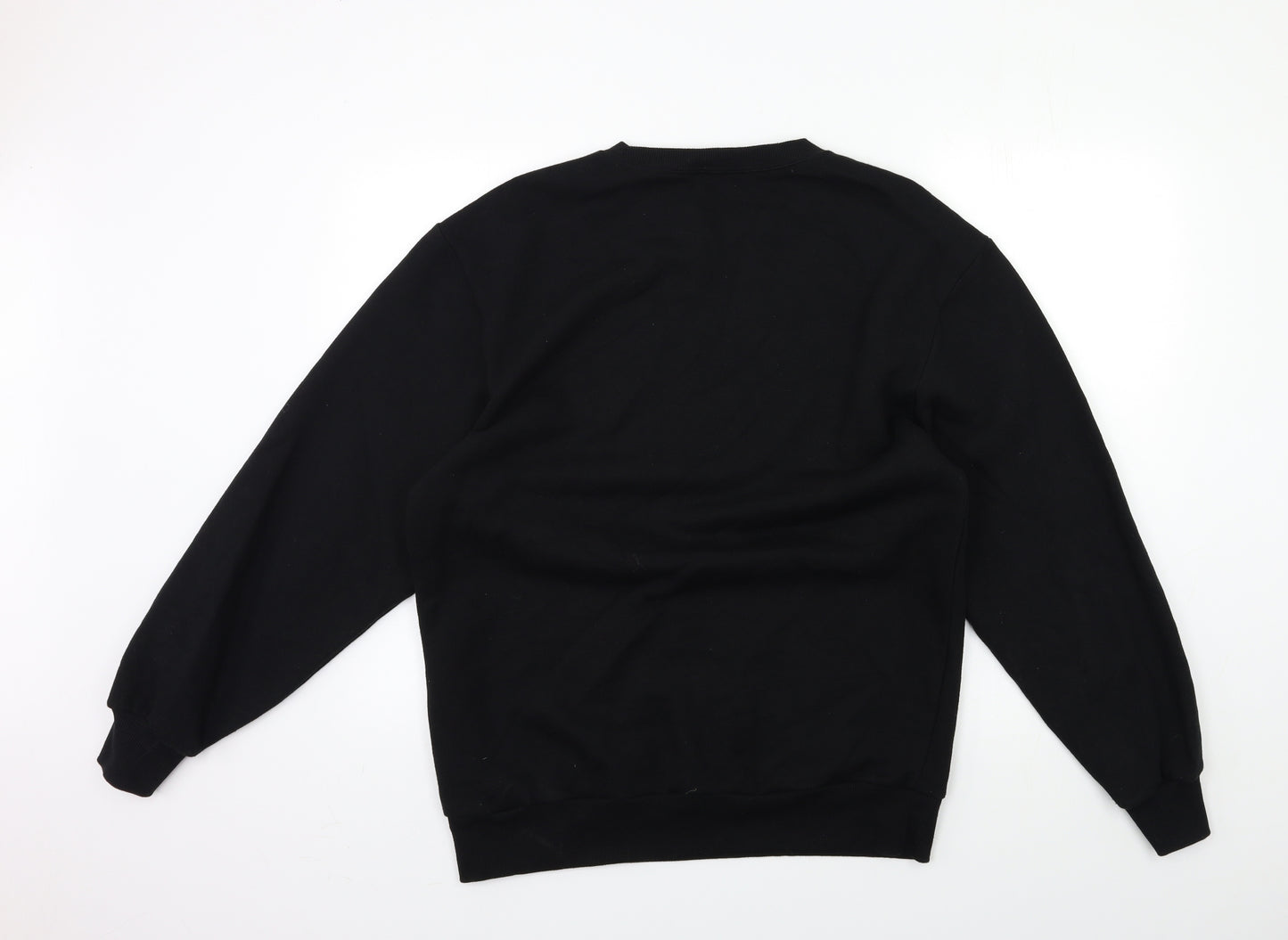 H&M Mens Black   Pullover Sweatshirt Size S