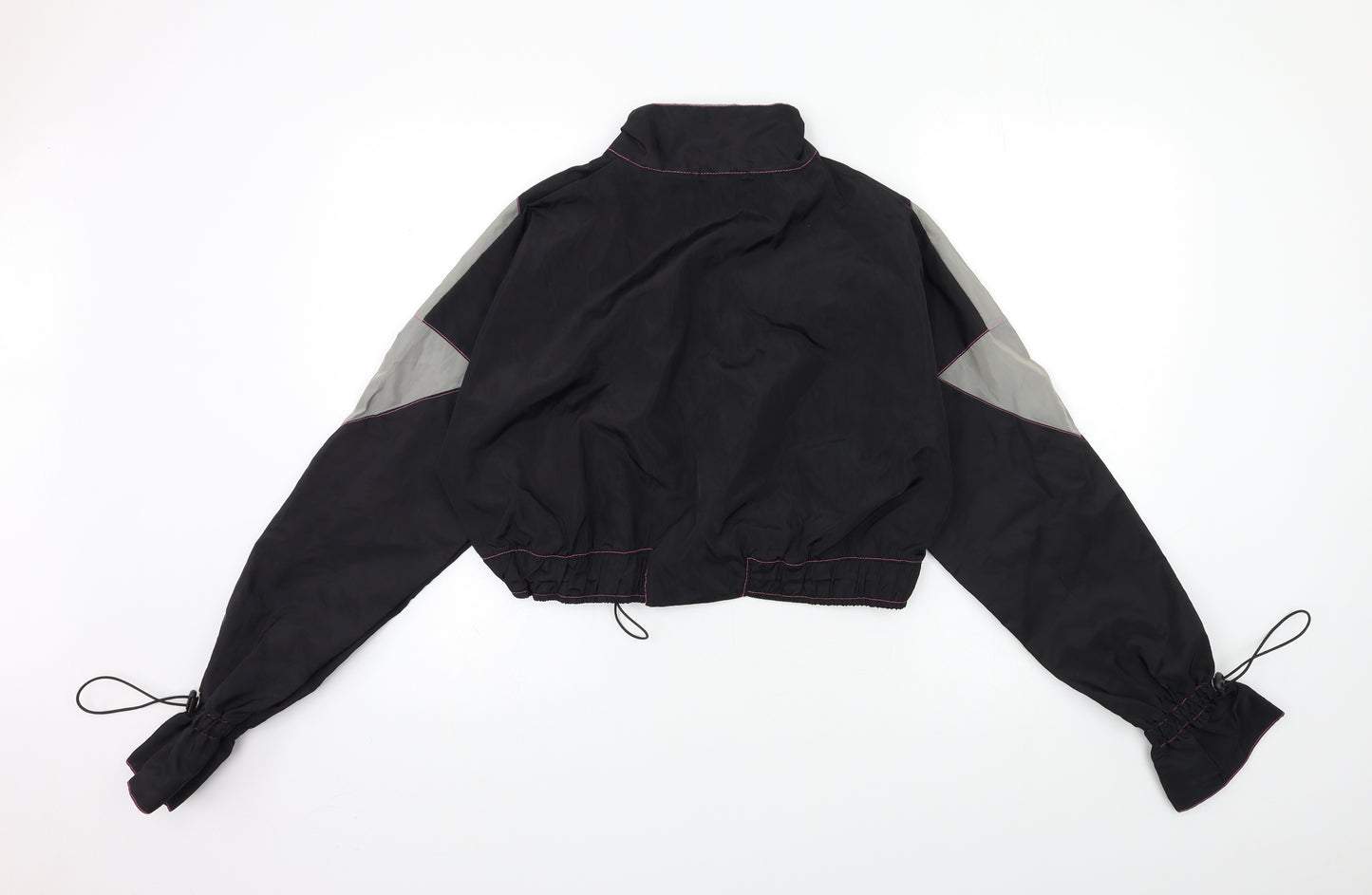 PRETTYLITTLETHING Womens Black   Jacket  Size 8