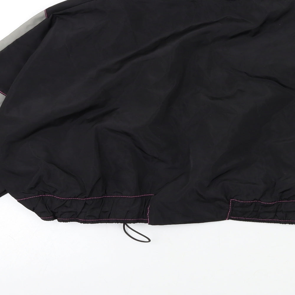 PRETTYLITTLETHING Womens Black   Jacket  Size 8