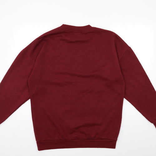 Primark Womens Red   Pullover Sweatshirt Size 6