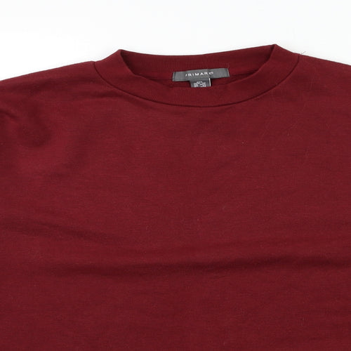 Primark Womens Red   Pullover Sweatshirt Size 6