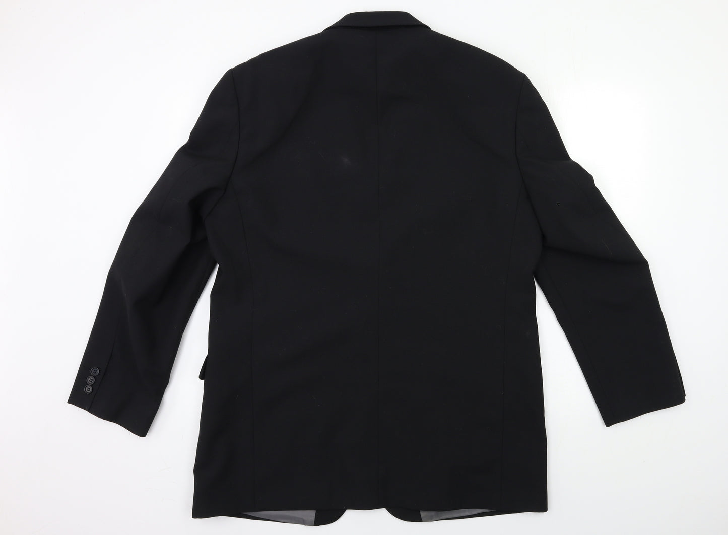 Marks and Spencer Mens Black   Jacket Suit Jacket Size 42