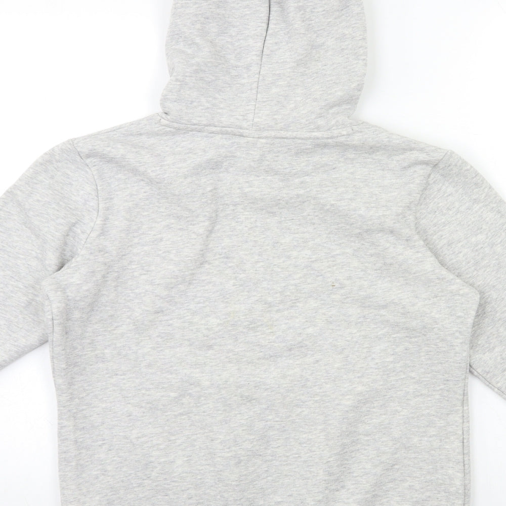 PUMA Womens Grey   Pullover Hoodie Size 8