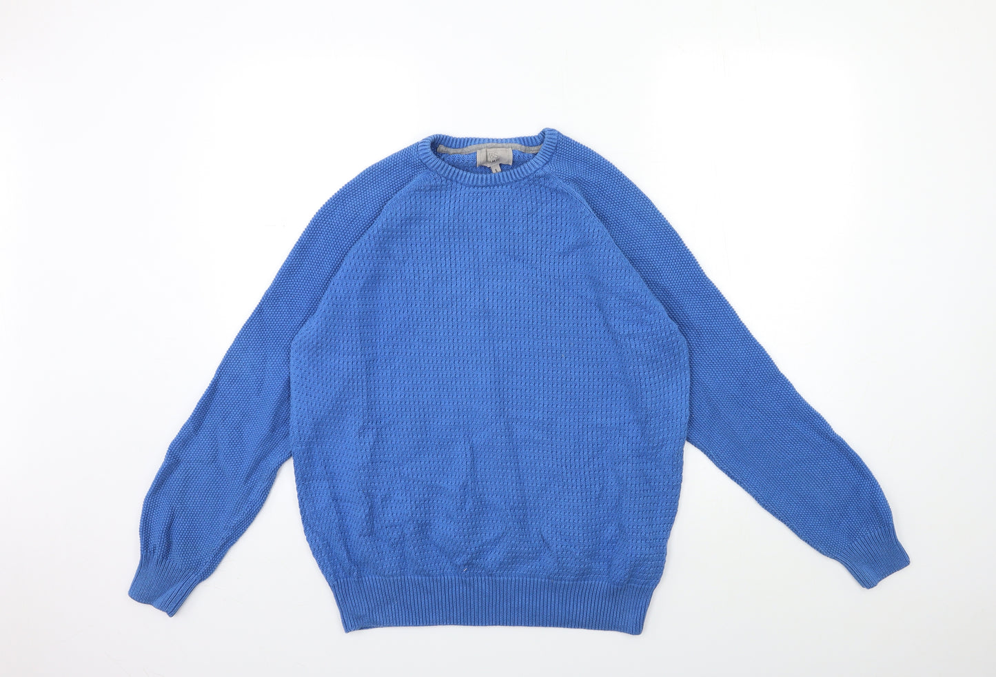 Marks and Spencer Womens Blue  Knit Pullover Jumper Size S