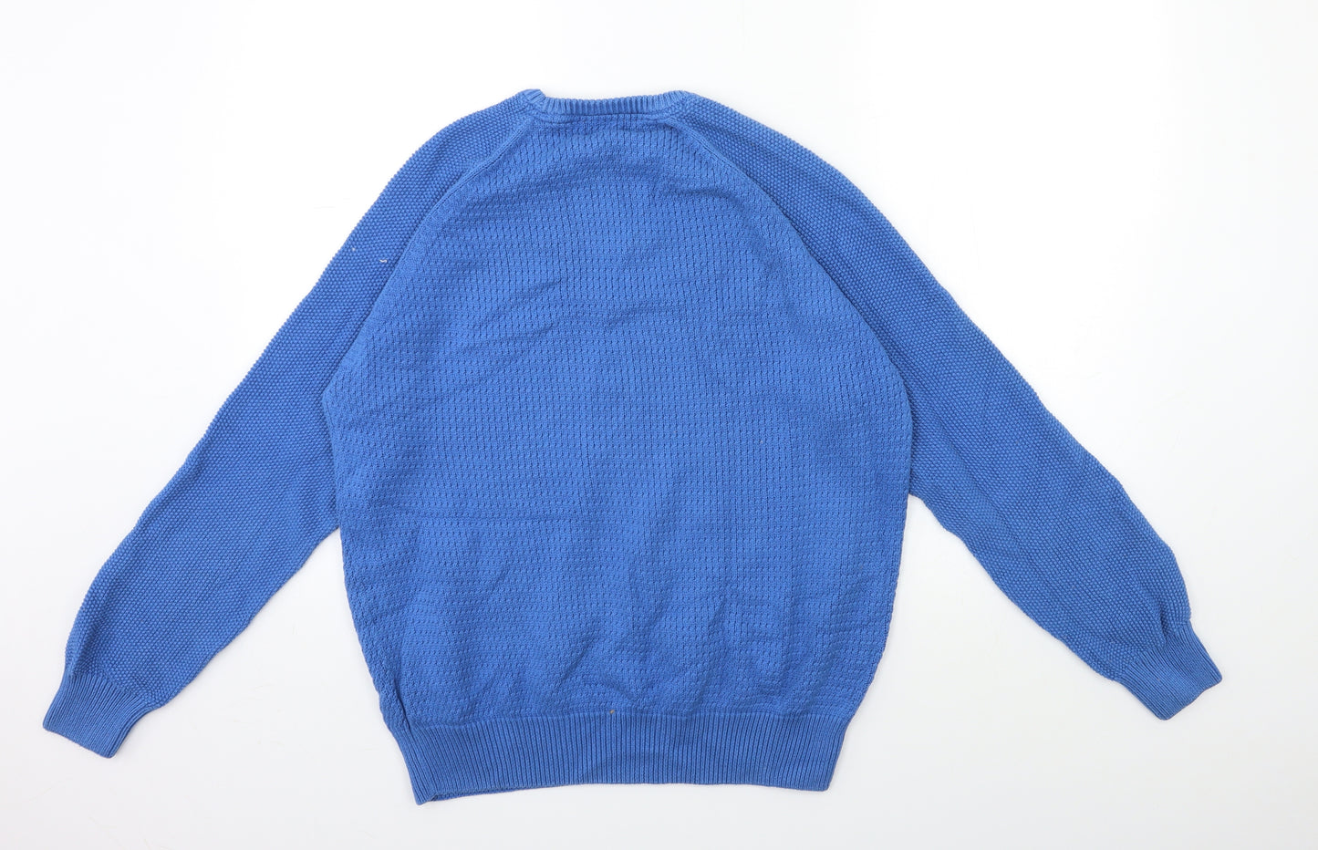 Marks and Spencer Womens Blue  Knit Pullover Jumper Size S