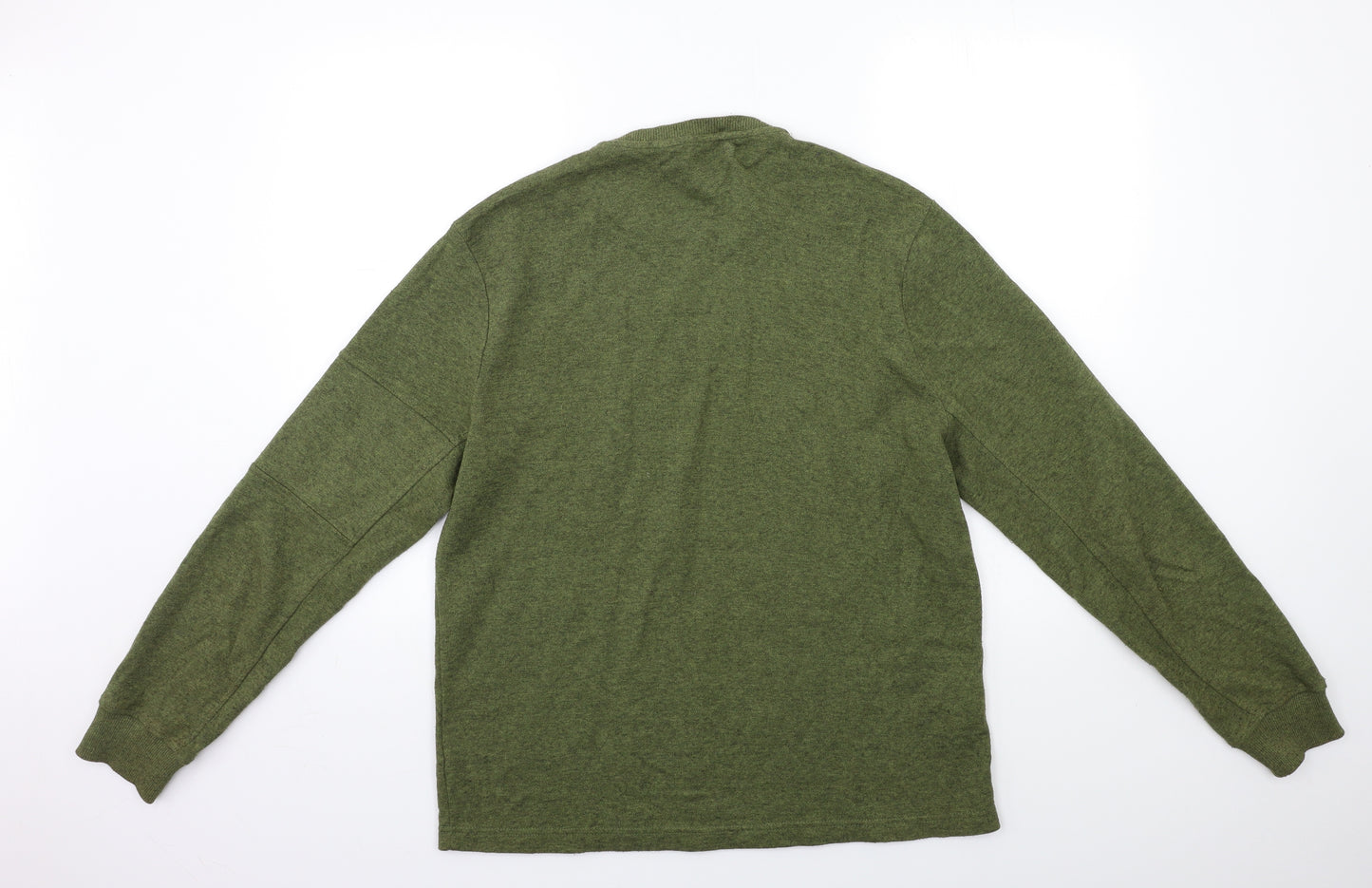 George Mens Green   Pullover Sweatshirt Size M
