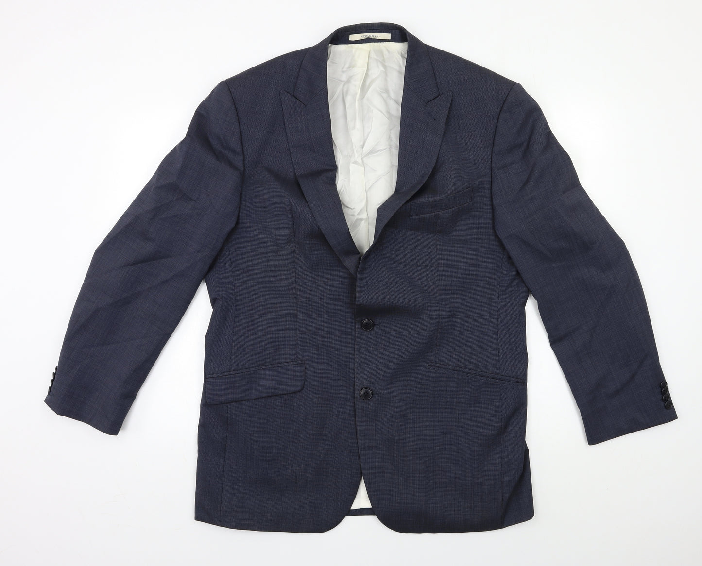 Baumer Mens Blue   Jacket Suit Jacket Size 42