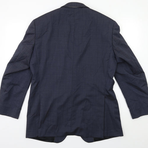 Baumer Mens Blue   Jacket Suit Jacket Size 42