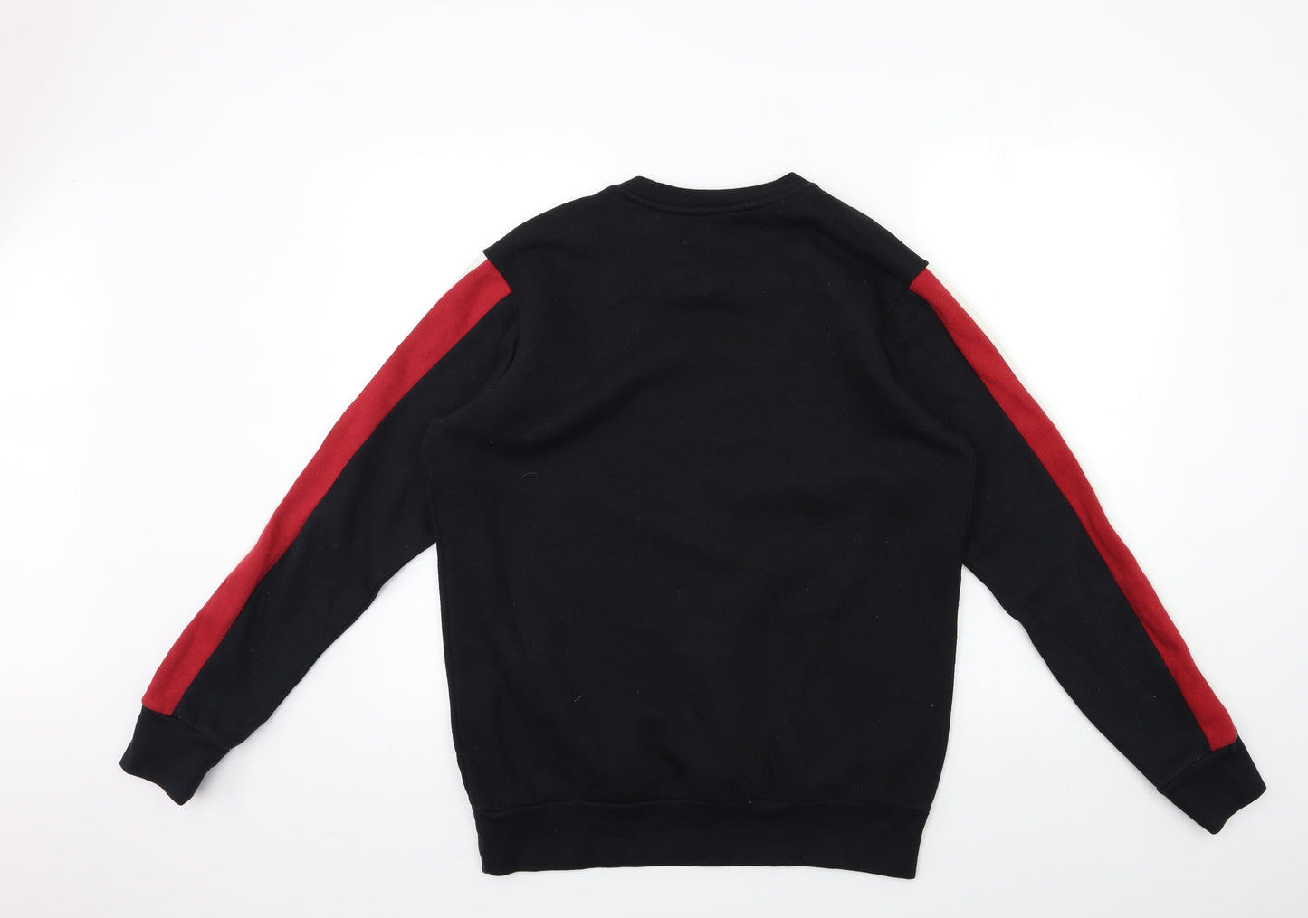 Brave Soul Mens Black   Pullover Sweatshirt Size M