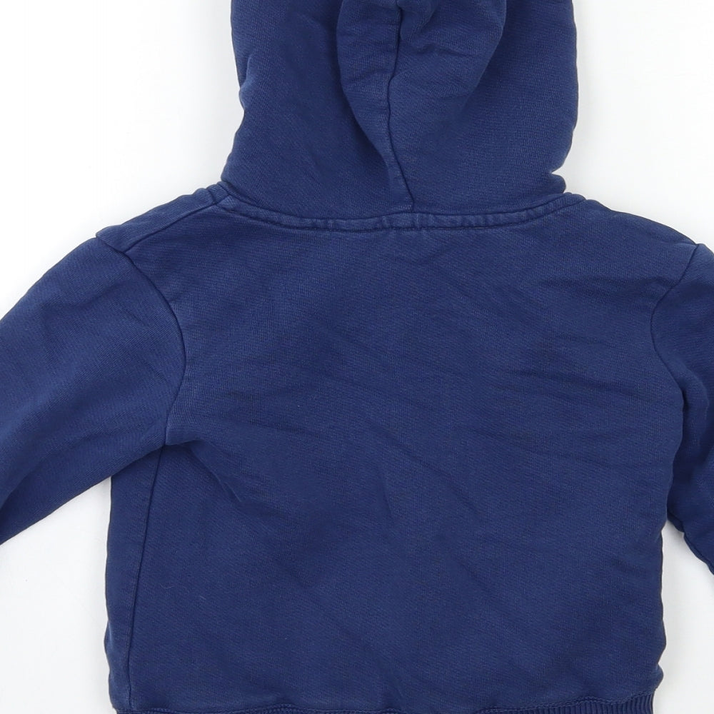Boden Boys Beige   Full Zip Hoodie Size 2-3 Years