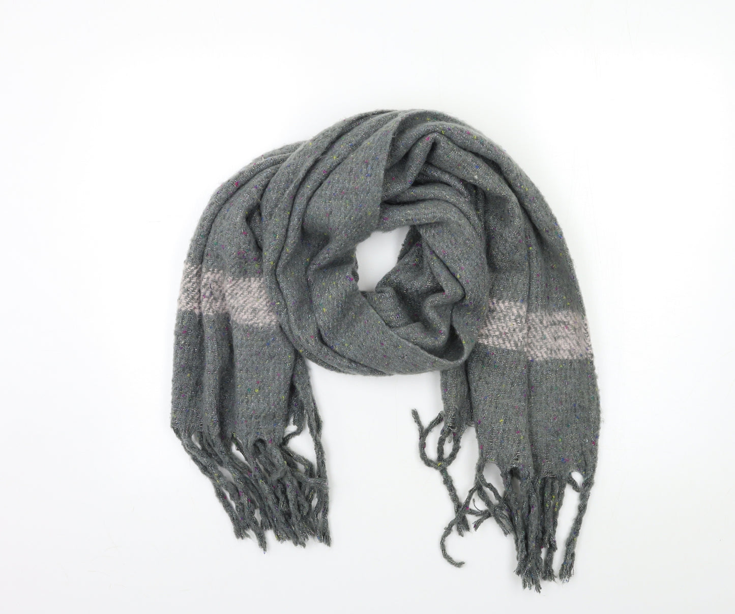 Preworn Womens Grey    Scarf