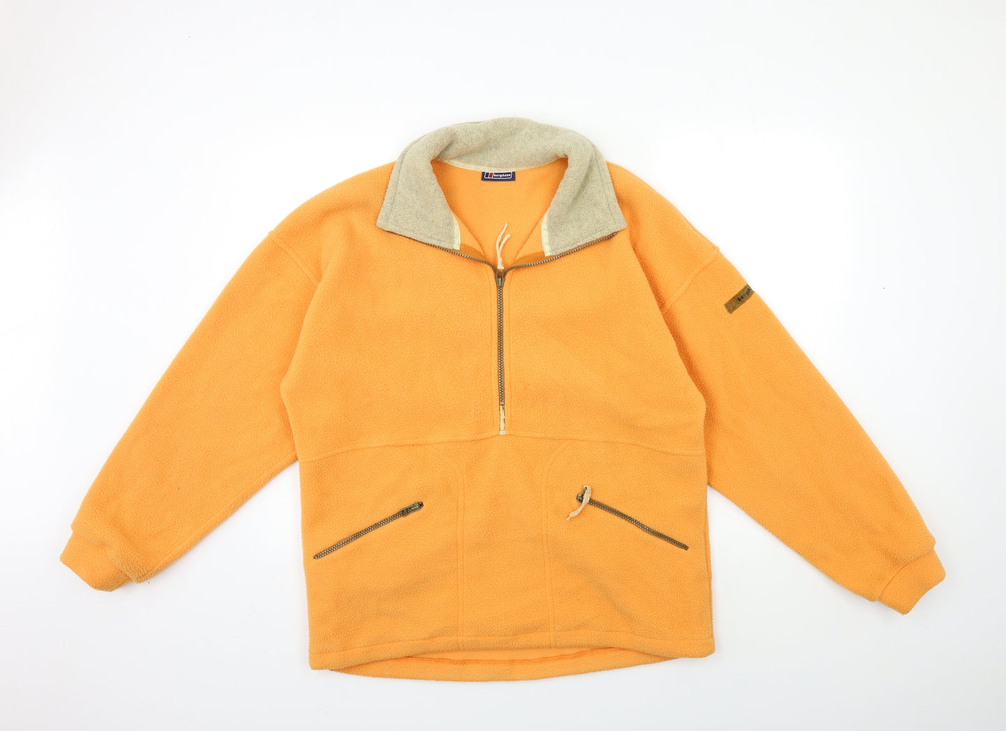Berghaus Mens Orange  Fleece Jacket  Size M