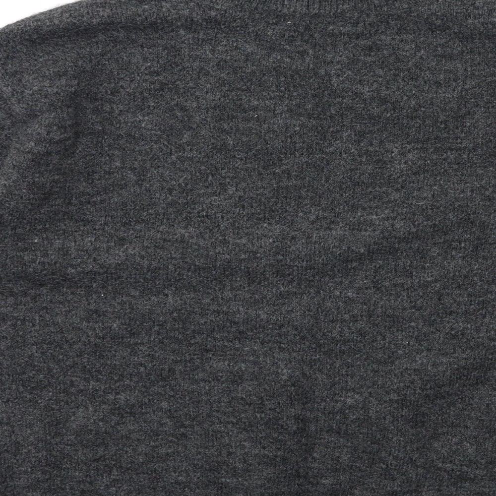 H&M Womens Grey  Knit Pullover Jumper Size XS