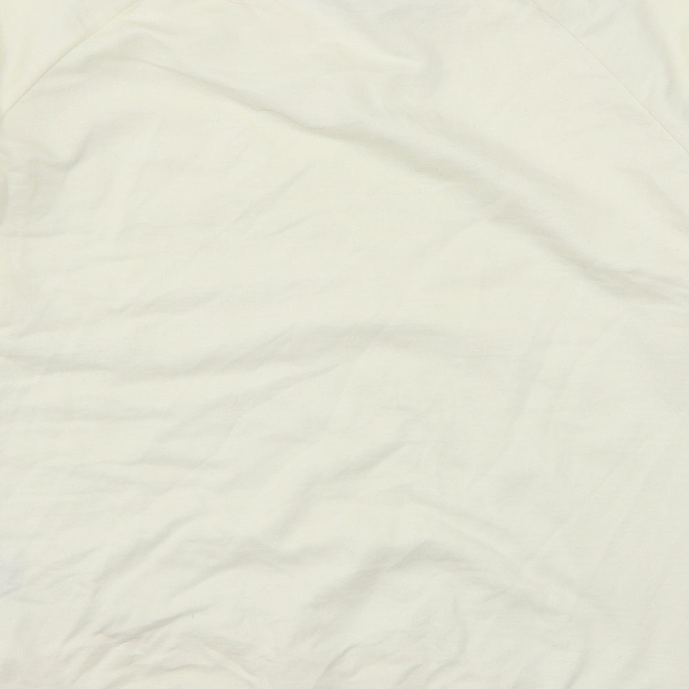 Dorothy Perkins Womens Ivory  Jersey Pullover Sweatshirt Size 10