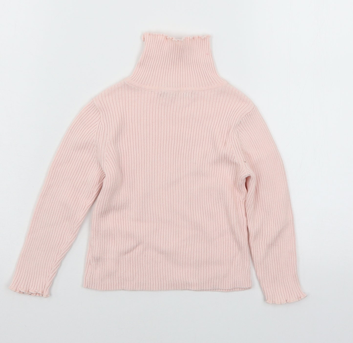 George Girls Pink  Knit Pullover Jumper Size 2-3 Years