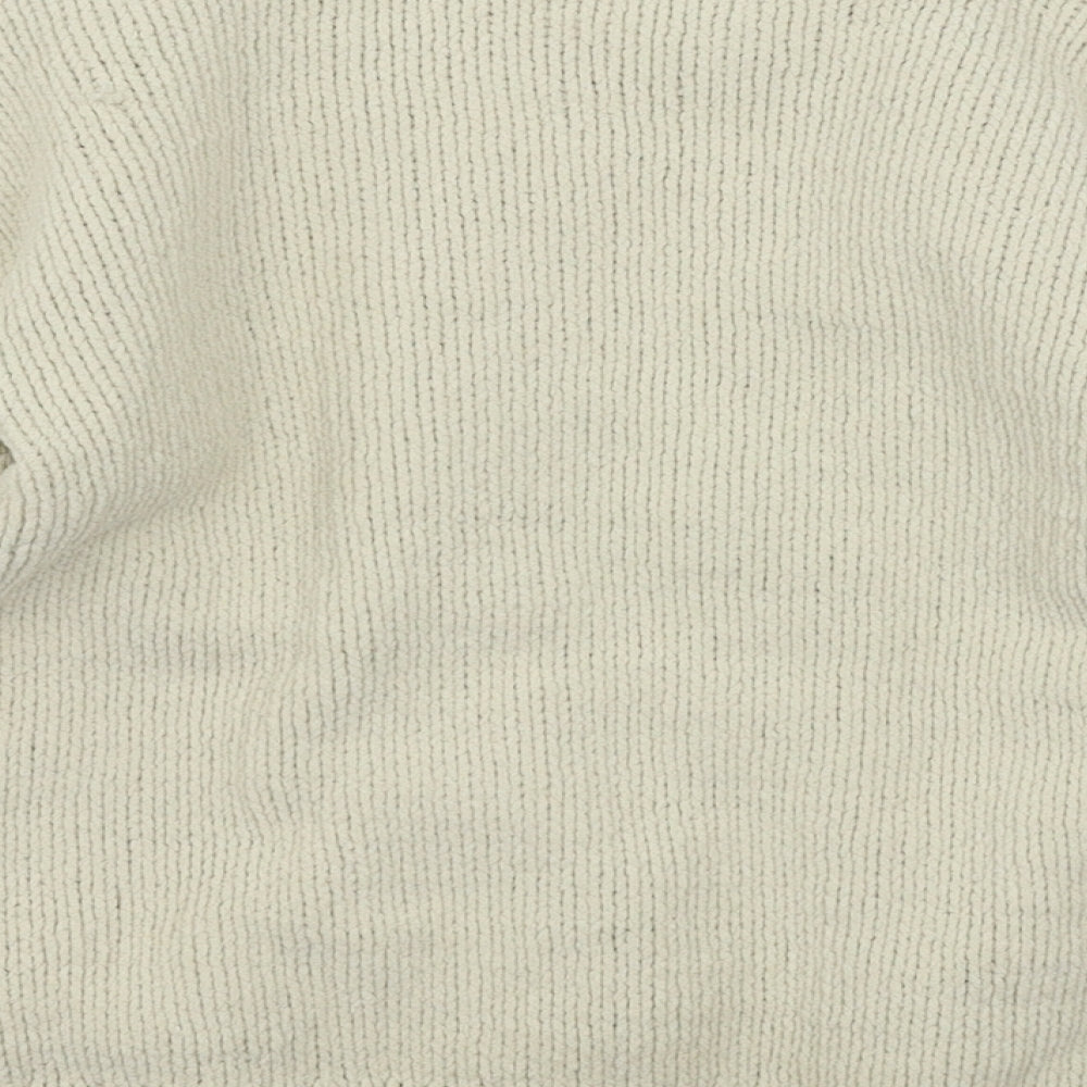 NEXT Girls Ivory  Knit Pullover Jumper Size 6 Years