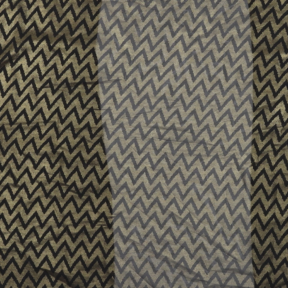 Anthology Womens Black Striped  Kimono Blouse Size 24