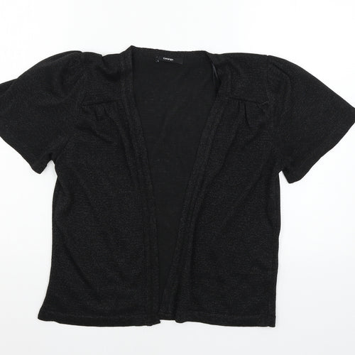 George Womens Black  Knit Cardigan Jumper Size 14