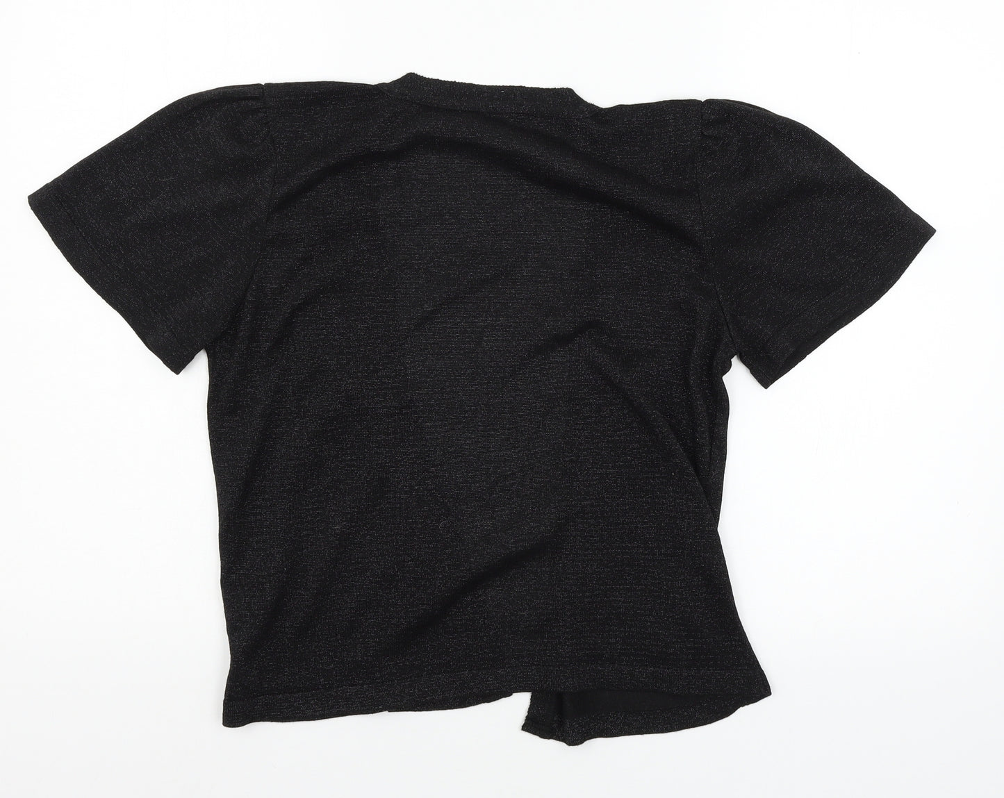 George Womens Black  Knit Cardigan Jumper Size 14