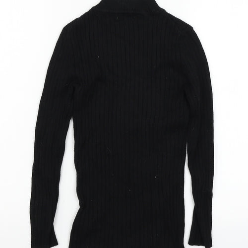 Primark Womens Black  Knit Pullover Jumper Size 6