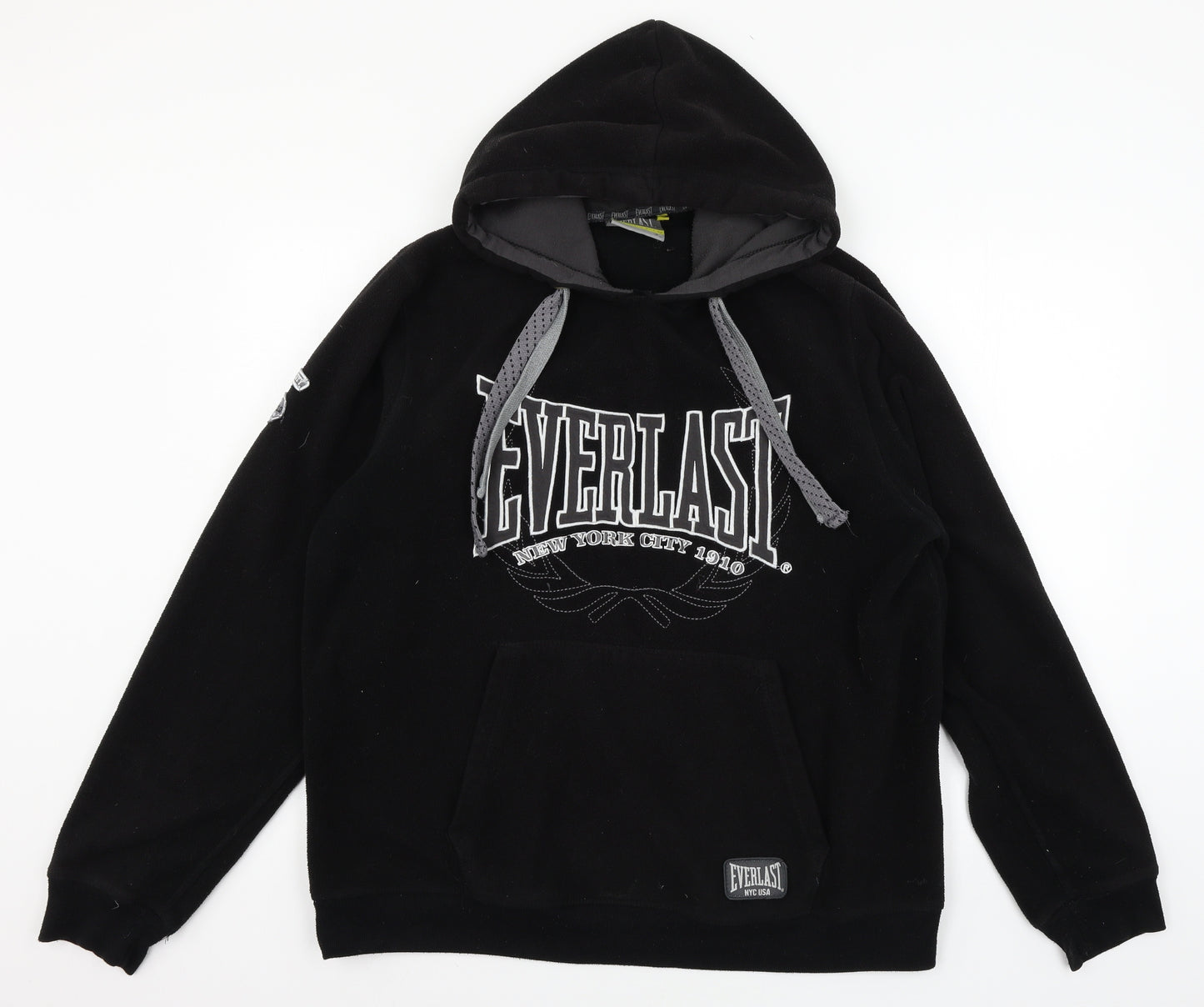 Everlast Mens Black  Fleece Pullover Hoodie Size XL  - Everlast