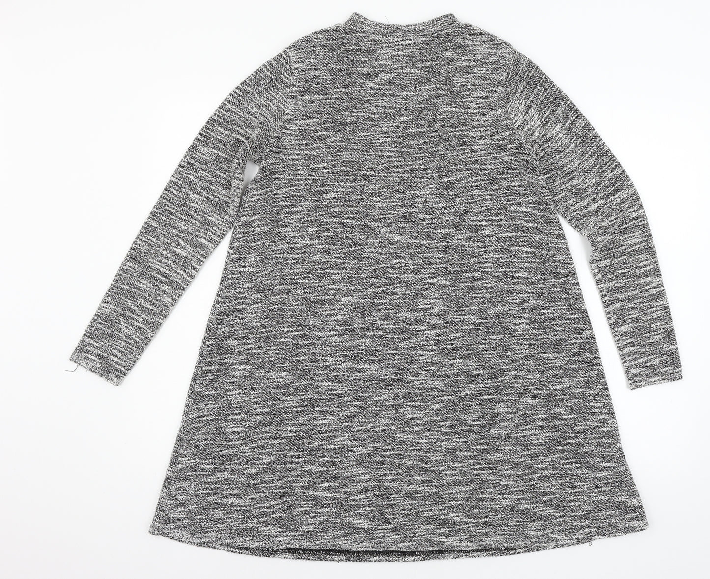 River Island Womens Grey  Jersey Skater Dress  Size 10