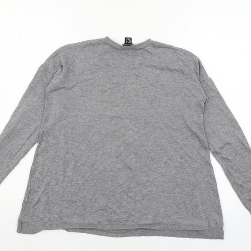 Atmosphere Womens Grey  Knit Pullover Jumper Size 12