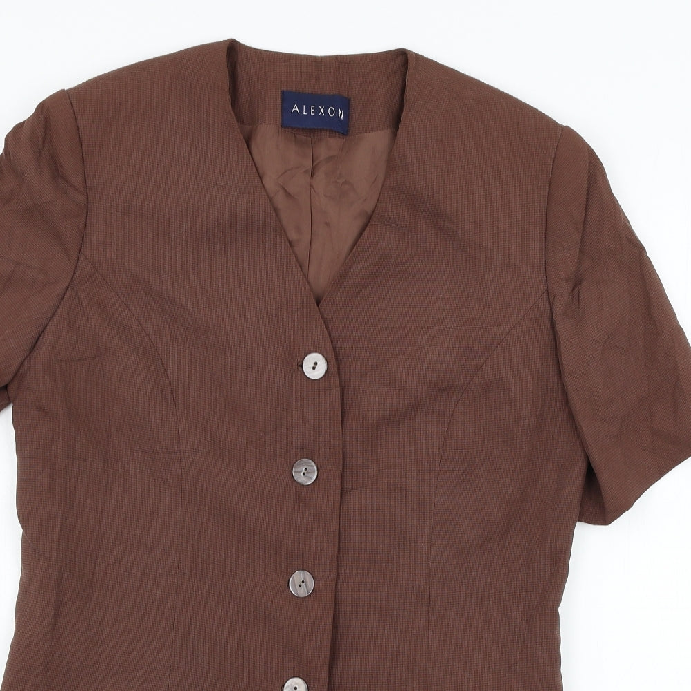 Alexon Womens Brown   Jacket  Size 10