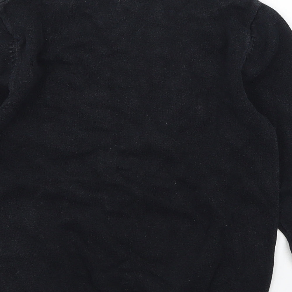 H&M Boys Blue  Knit Pullover Jumper Size 6-7 Years  - London New York Paris
