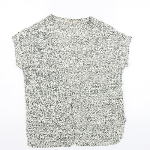 M&Co Womens Grey  Knit Cardigan Jumper Size 10