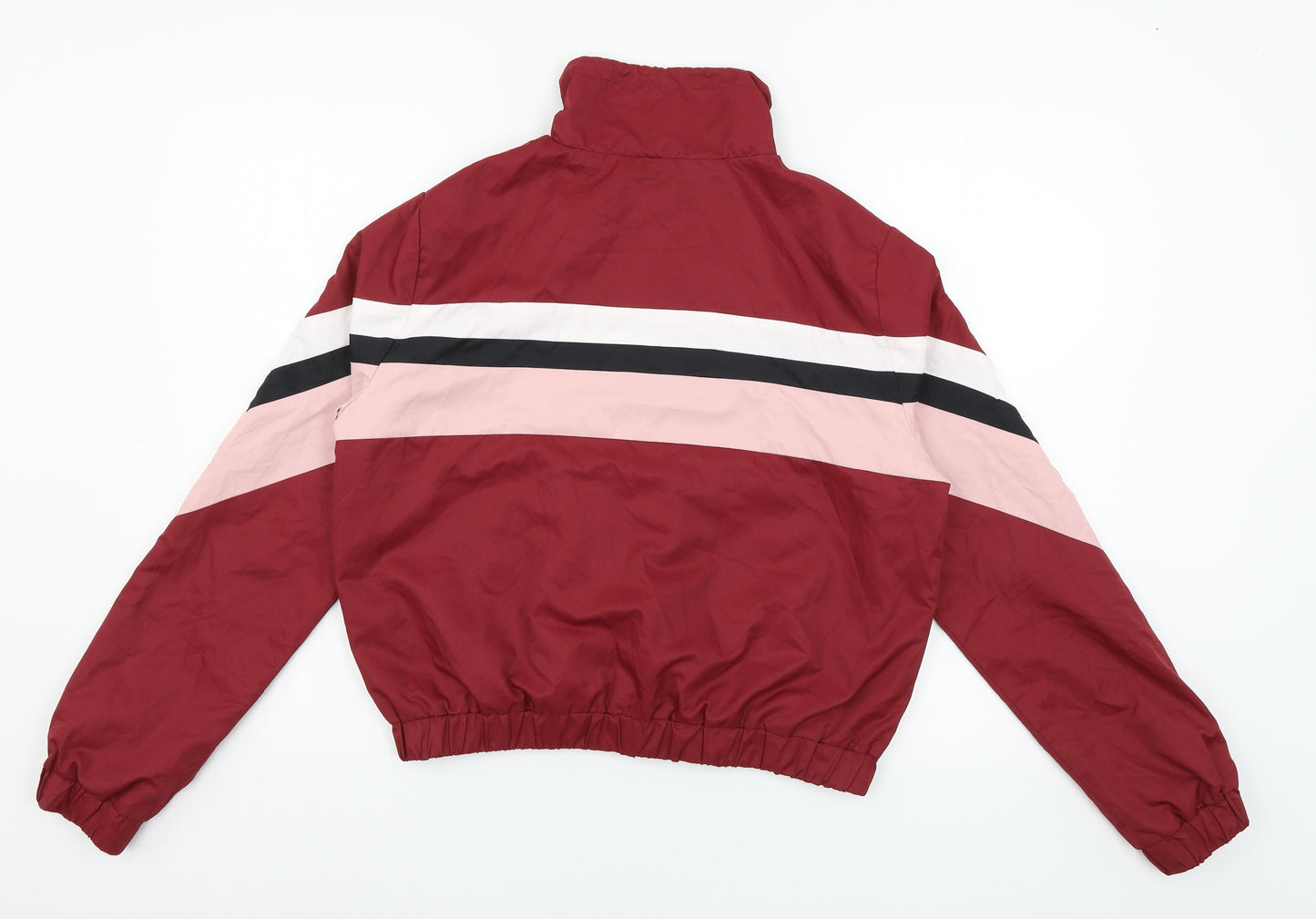 New Look Womens Red Striped  Jacket  Size S