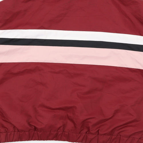 New Look Womens Red Striped  Jacket  Size S