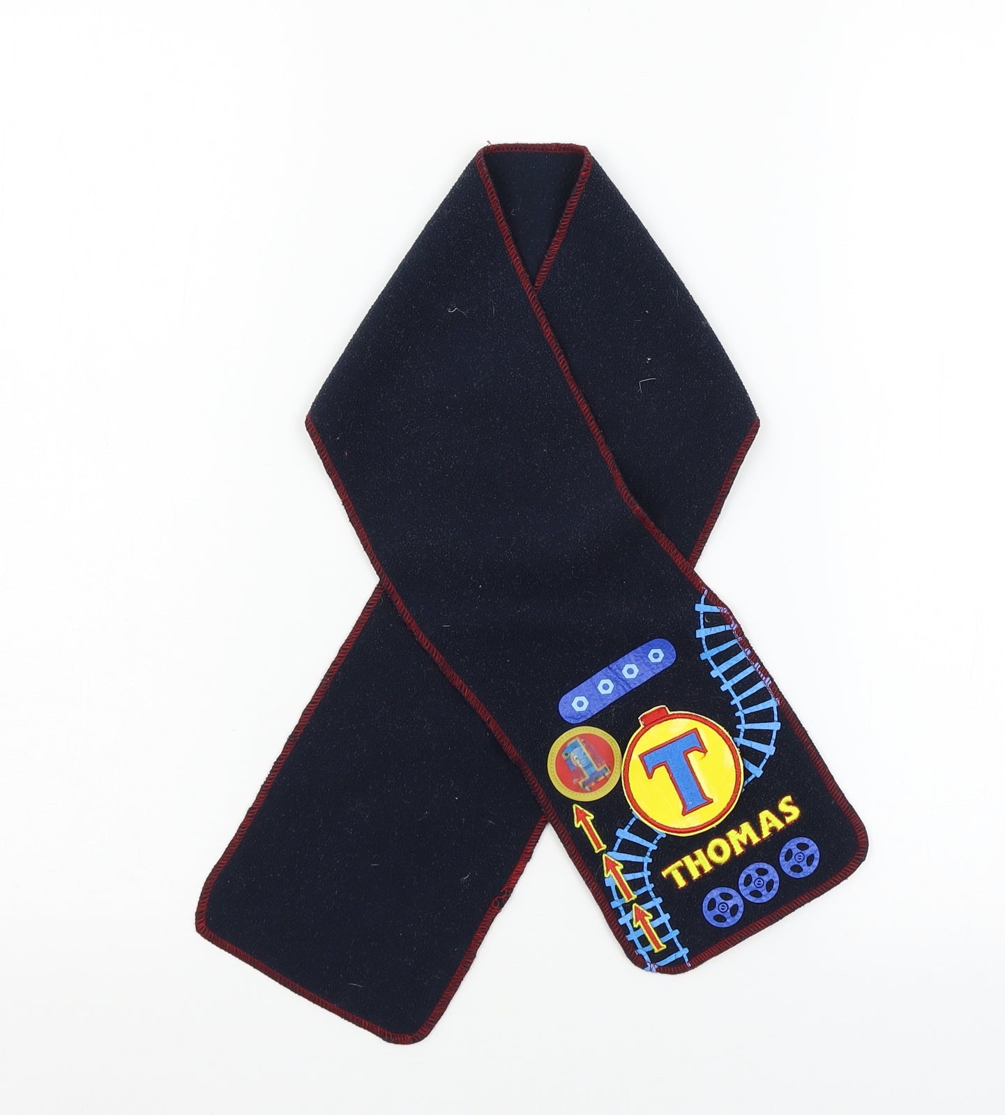 Ladybird Boys Blue Geometric Fleece Rectangle Scarf Scarf One Size  - Thomas & Friends