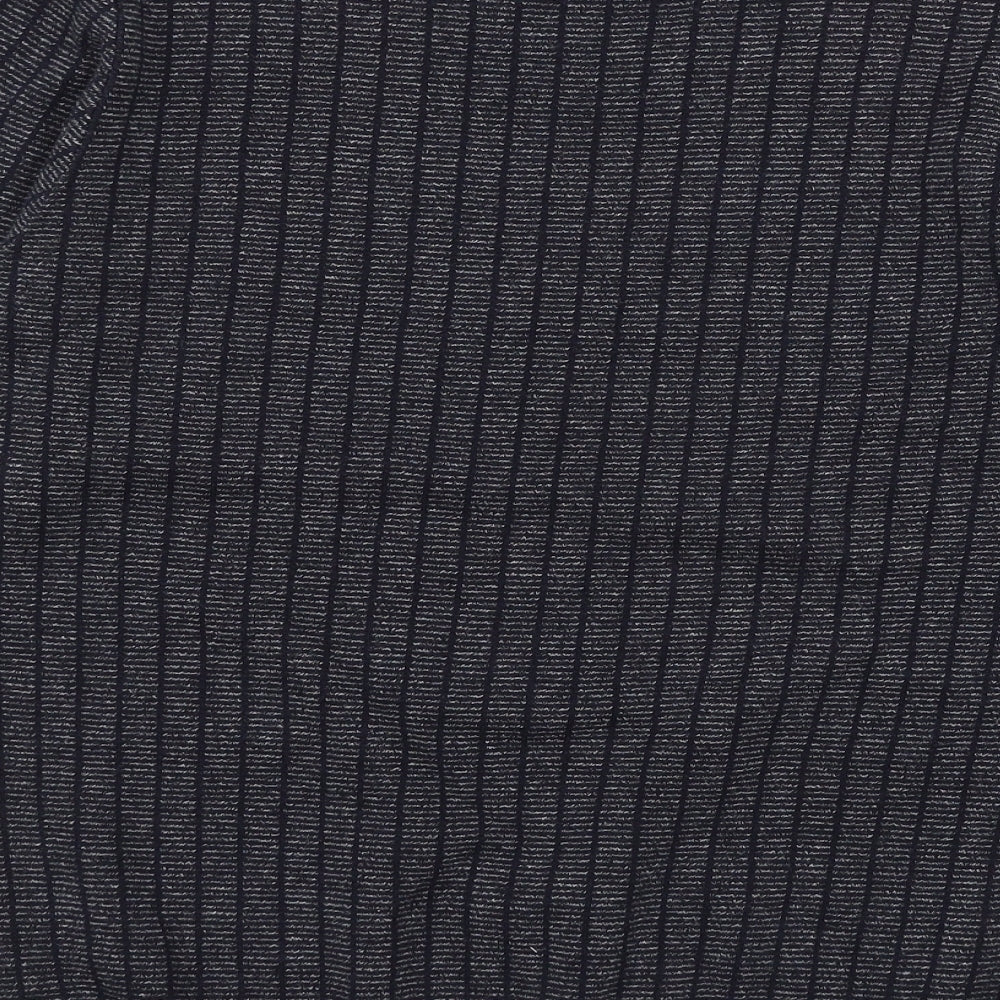 NEXT Mens Blue Striped Knit Pullover Jumper Size M