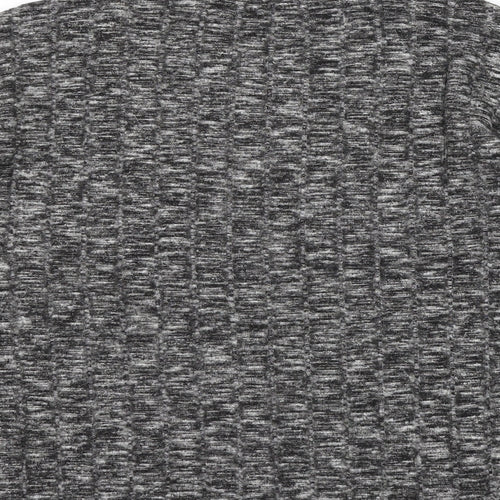 F&F Womens Grey  Jersey Basic T-Shirt Size 10