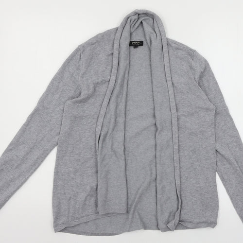 Papaya Womens Grey  Knit Cardigan Jumper Size 12