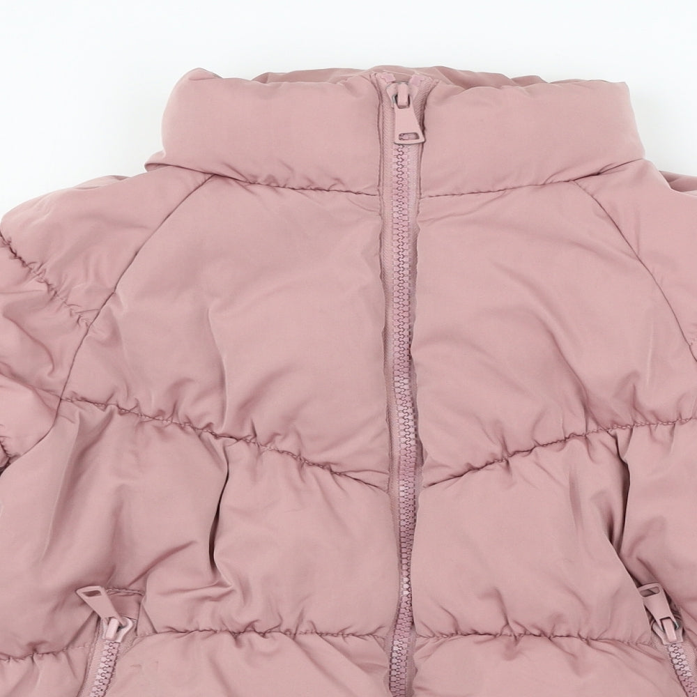 Primark Womens Pink   Parka Jacket Size 10