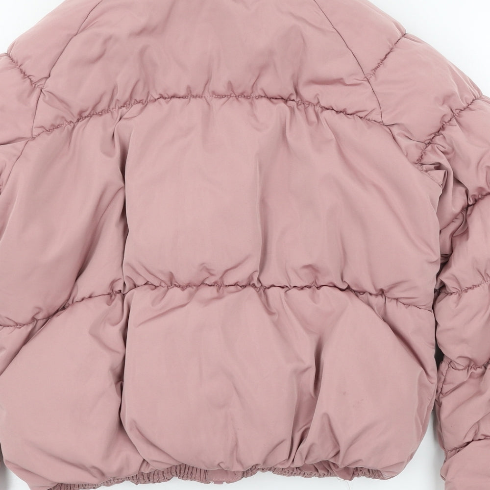 Primark Womens Pink   Parka Jacket Size 10