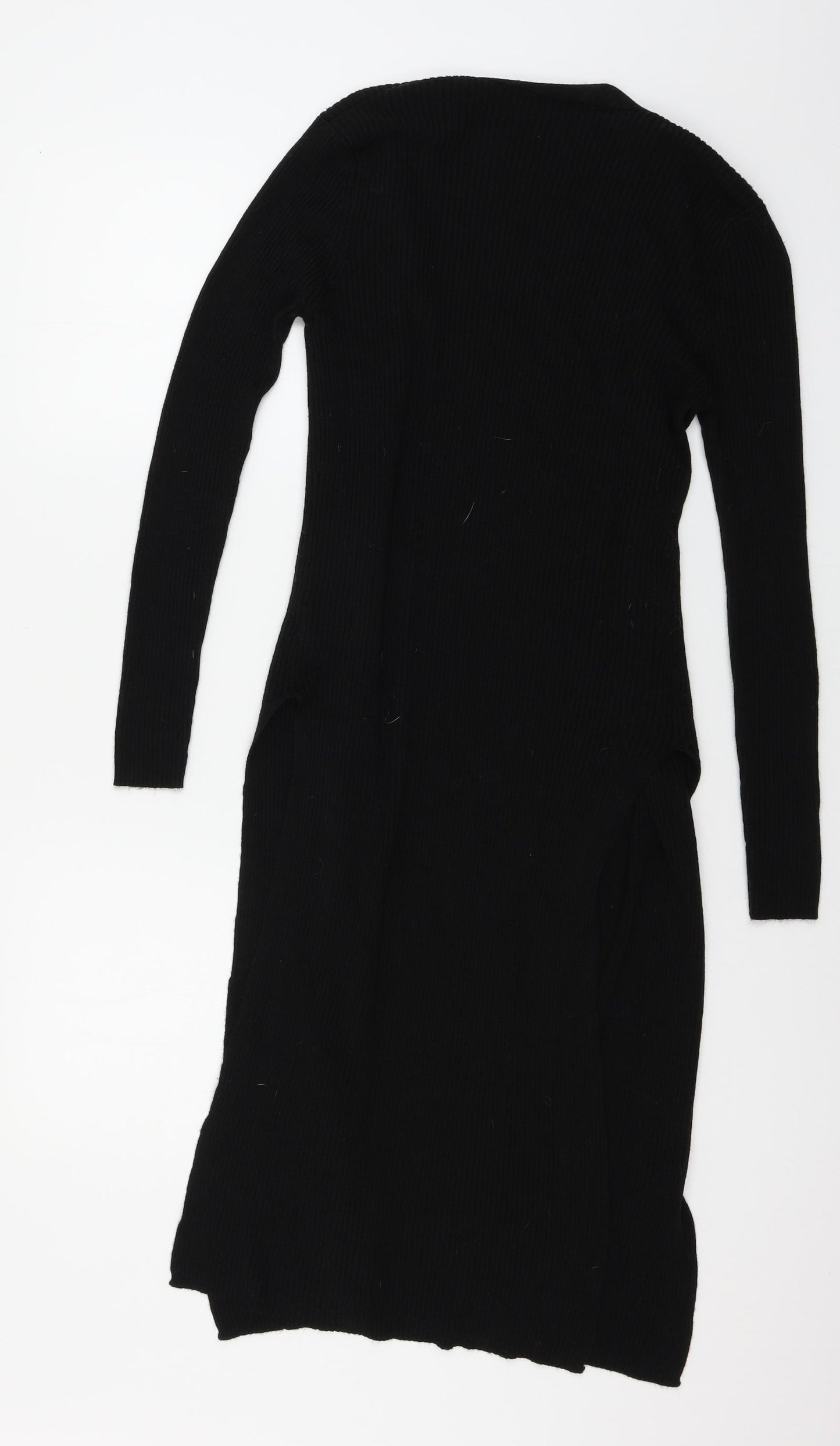 Select Womens Black  Knit Cardigan Jumper Size 14