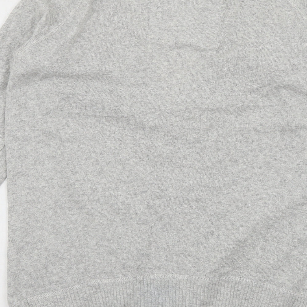 Superdry Mens Grey  Knit Cardigan Jumper Size S
